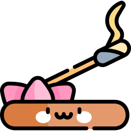 Incense sticks icon