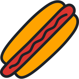 hot-dog Icône