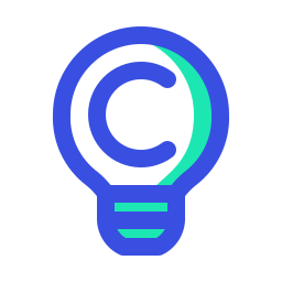 Copyrighted idea icon