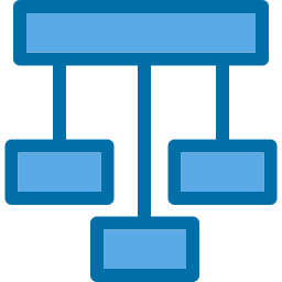 diagrama de flujo icono