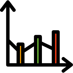 gráfico de combinação Ícone