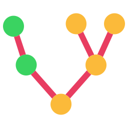 gráfico de mapa de árbol icono