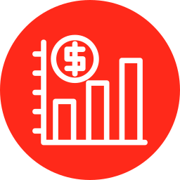 Business chart icon