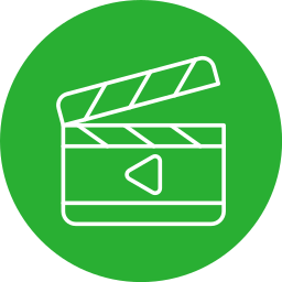 Clapperboard icon