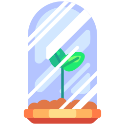 Glass dome icon