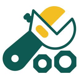 Adjustable wrench icon