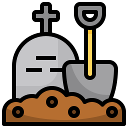 enterro Ícone