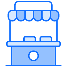 stand de nourriture Icône