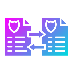 transferencia de datos icono