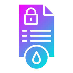 Data leak icon