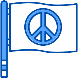 bandeira da paz Ícone