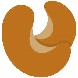 bruine boon icoon