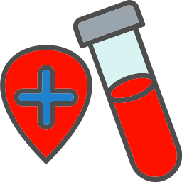 Blood test icon