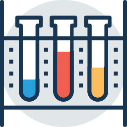 Test tubes icon