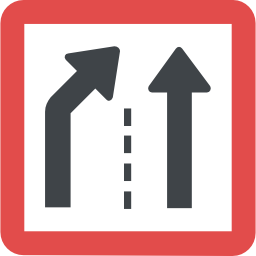 Traffic sign icon