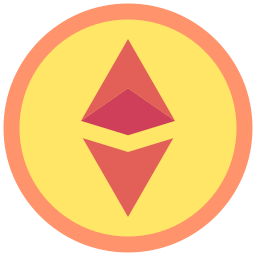 Ethereum coins icon