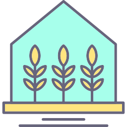 Farm house icon