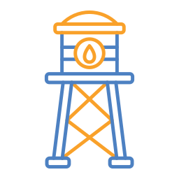 Water tower icon