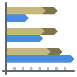 Horizontal bar icon