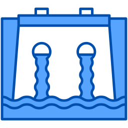 Hydro power icon