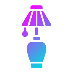 Table lamp icon