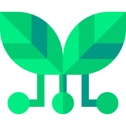tecnologia verde icona