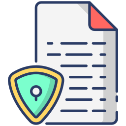 Secure data icon