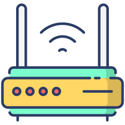 Wireless router icon