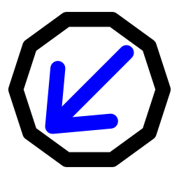botón de flecha icono