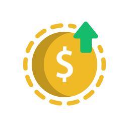 dollar-münze icon