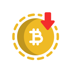 bitcoin aceptado icono