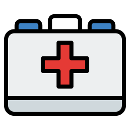 First aid kit icon