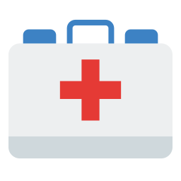 First aid kit icon