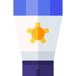 crema solare icona