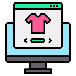 Online shop icon