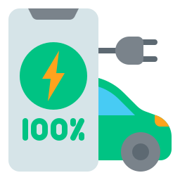 Charging battery icon