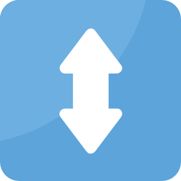 Double arrow icon