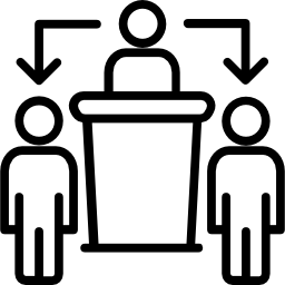 estrutura hierárquica Ícone