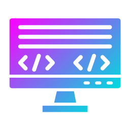 Coding language icon