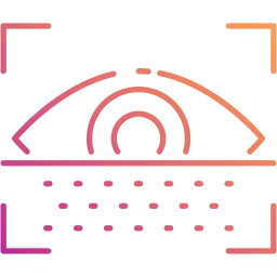 Сканирование глаз иконка