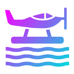 hidroavión icono
