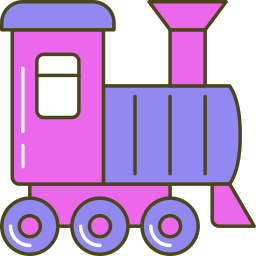 brinquedo de trem Ícone