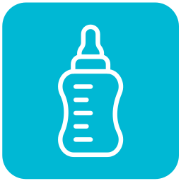 Baby bottle icon