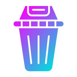 kosz do recyklingu ikona