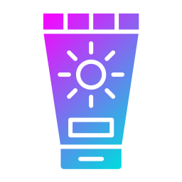 protezione solare icona