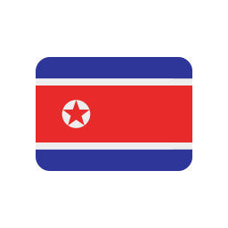 nord coréen Icône