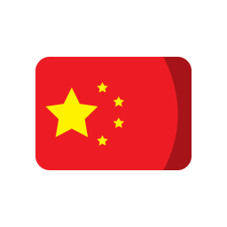 bandera china icono