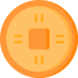 Chinese coin icon