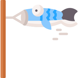 bandiera di pesce icona