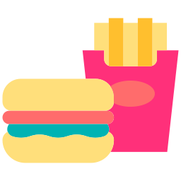 Unhealthy food icon